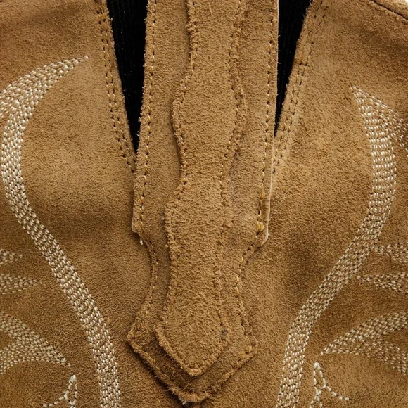 Charmed Tan Suede Cowgirl Boots by Miranda Lambert - Picture 3 of 9